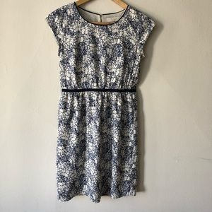 Ann Taylor Loft floral short sleeve dress